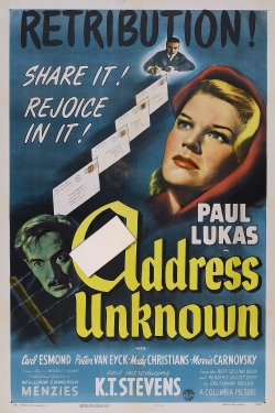 Watch Address Unknown free movies